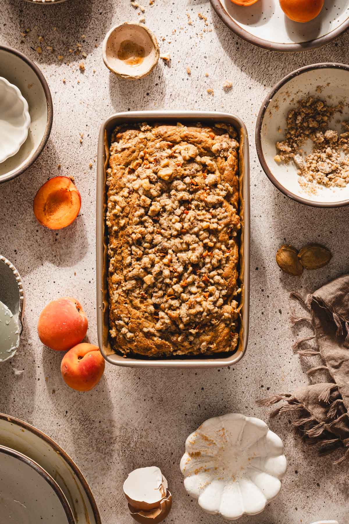 baked apricot bread