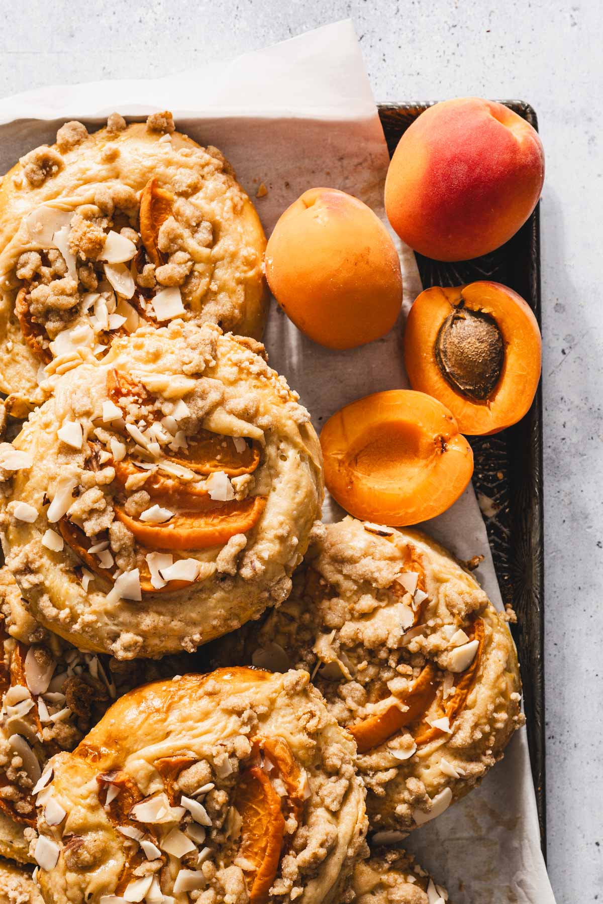close up of a sweet buns