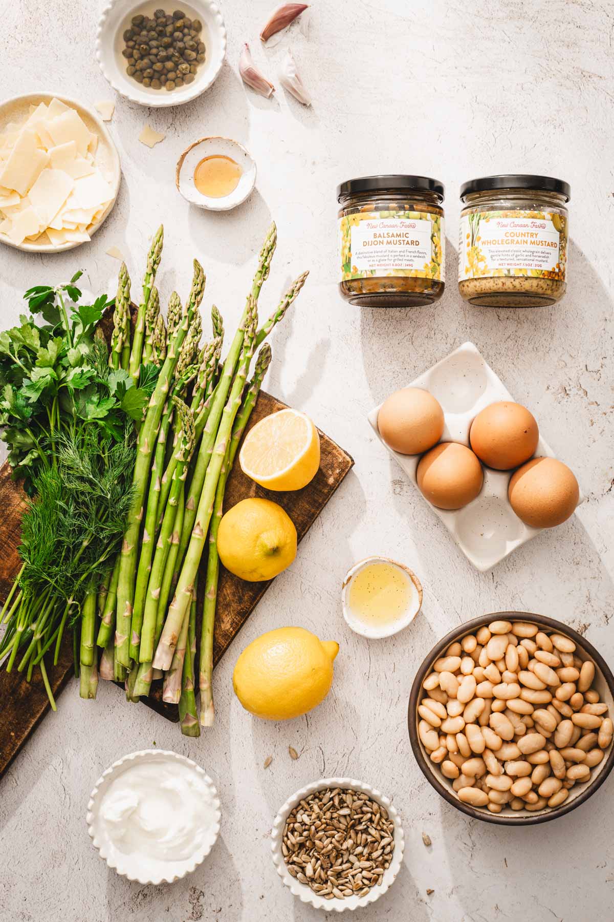 ing to make aasparagus salad with brand jars