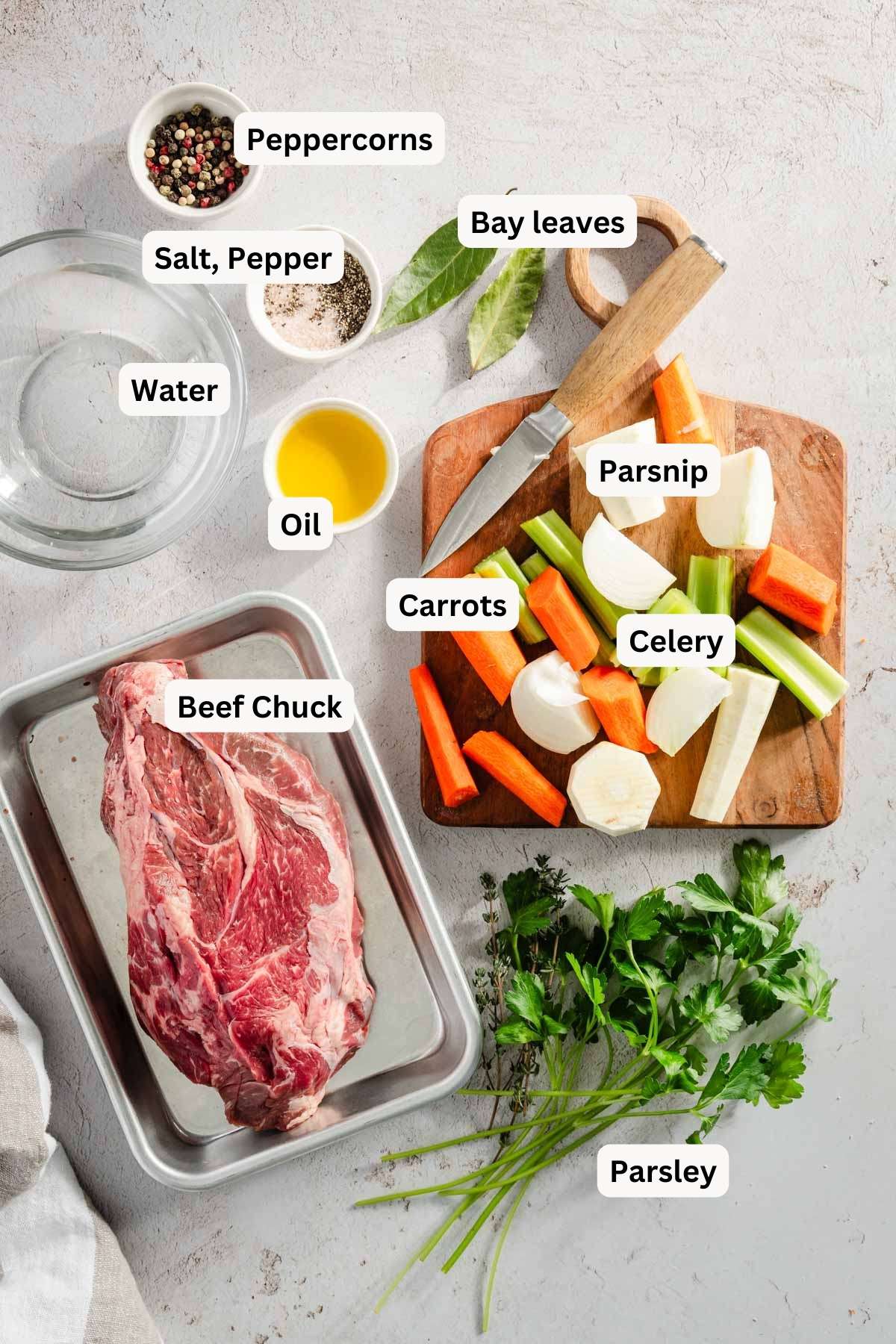 beef broth ingredients