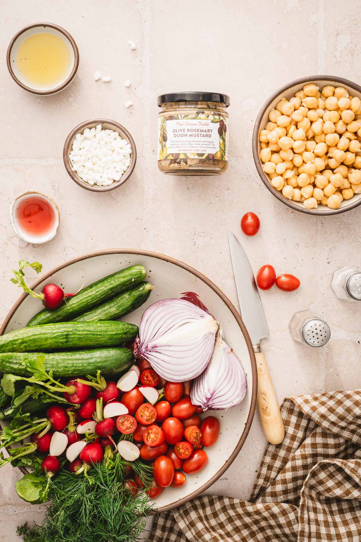 ing to make chckipeas salad