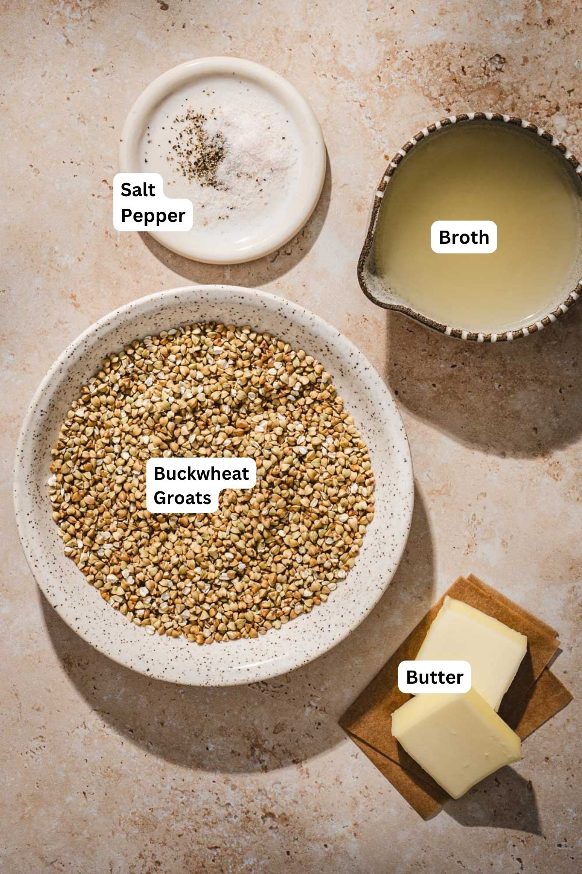 ing to cook buckwheat with name tags