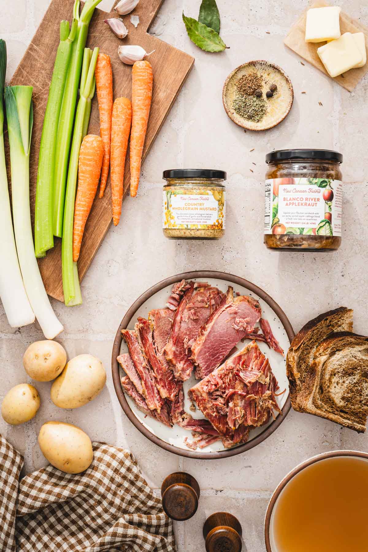 ing to make corned beef soup with two jars from NCF