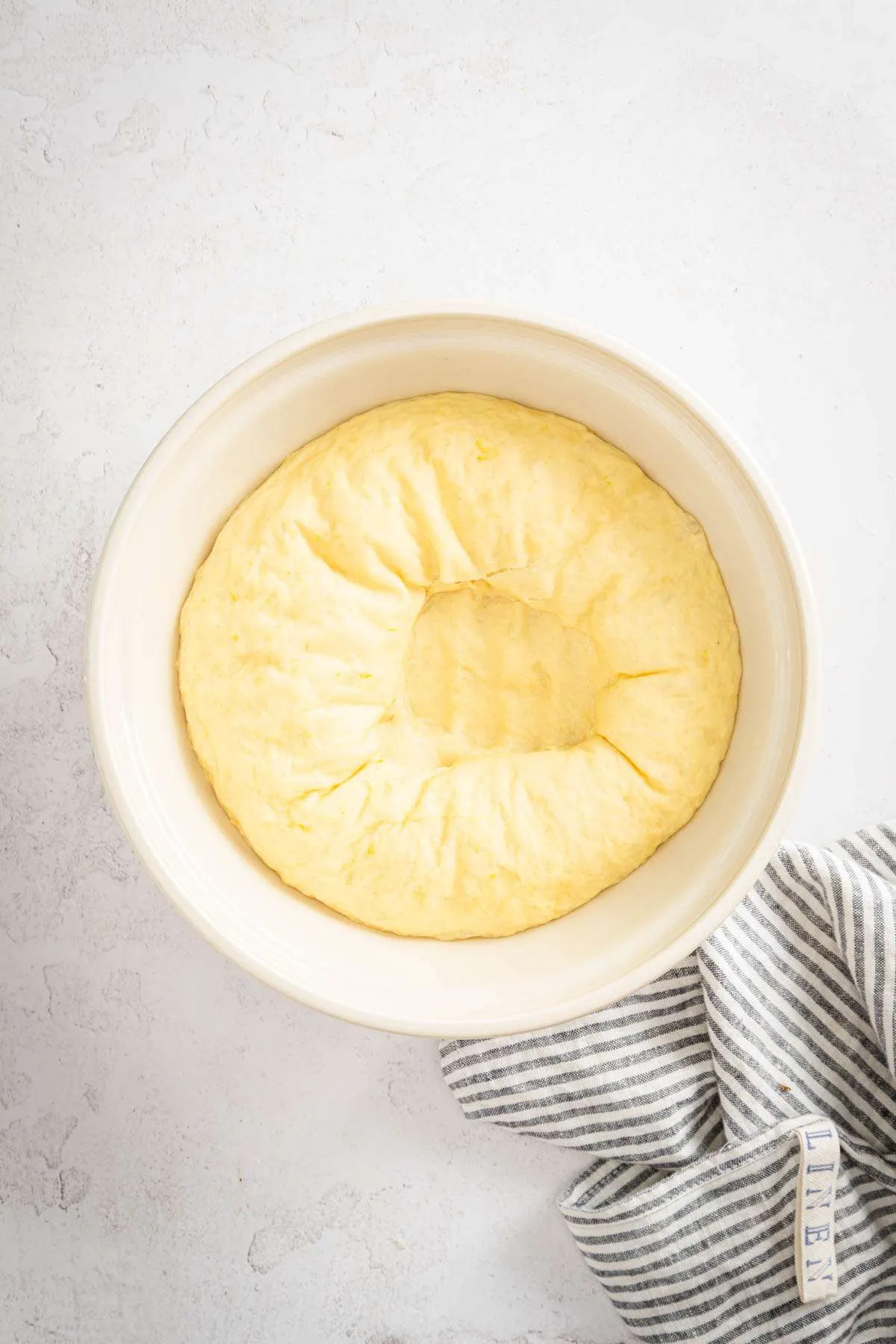 deflated dough