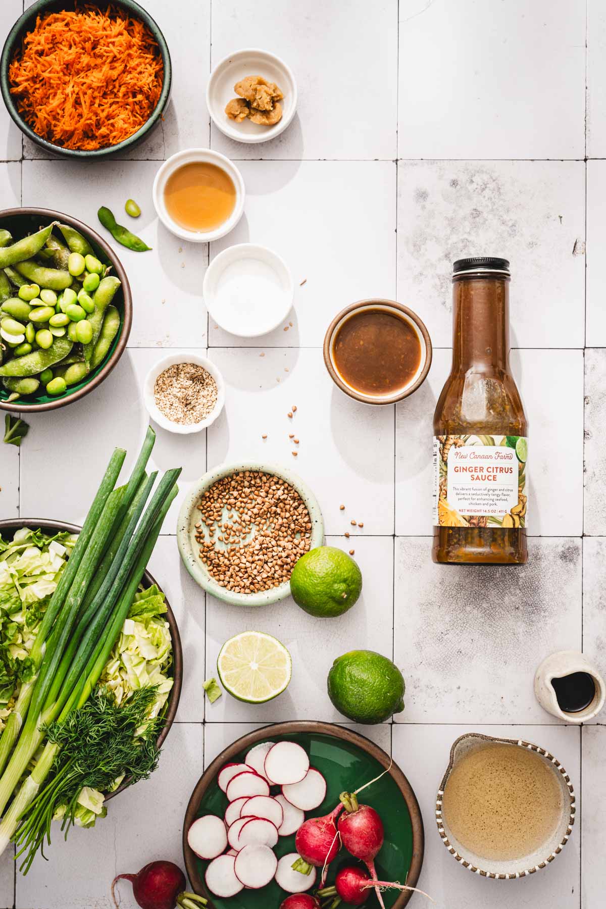 ing to make napa caggabe salad. jar with dressing