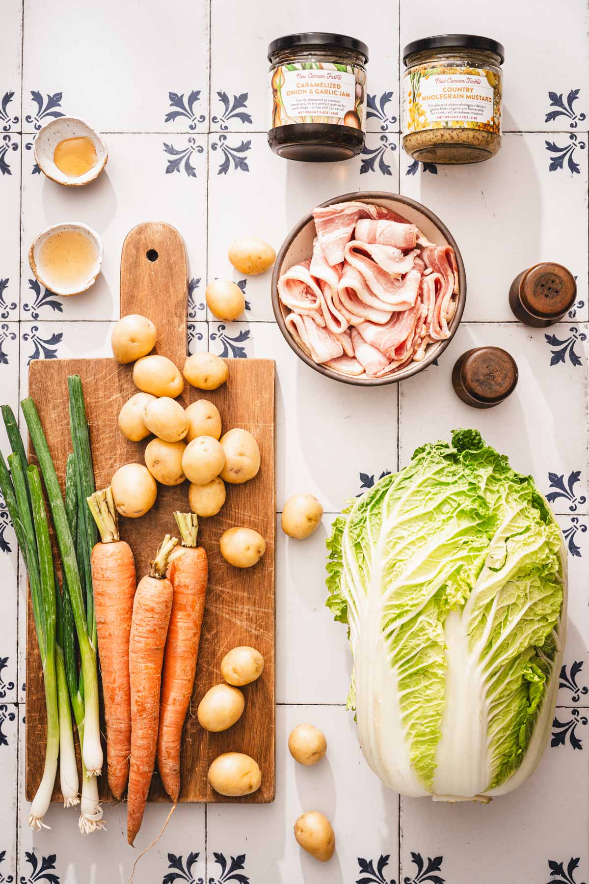 ing to make napa salad with branded jars
