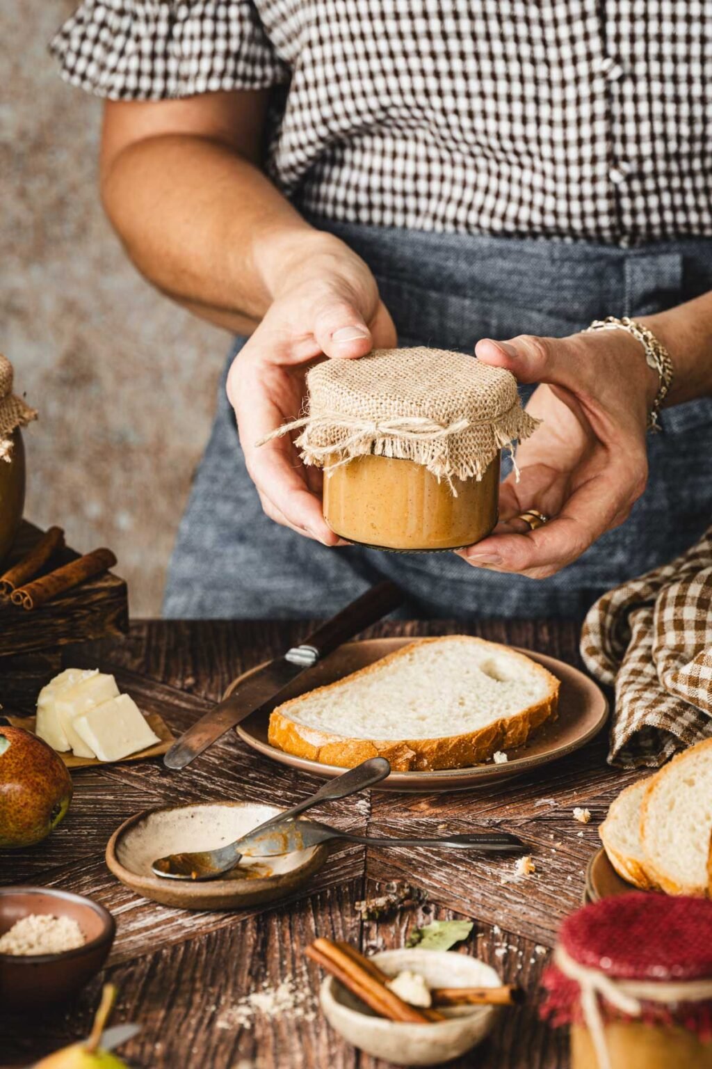 Pear Raspberry Butter How to make an Easy Roasted Pear Butter Recipe.