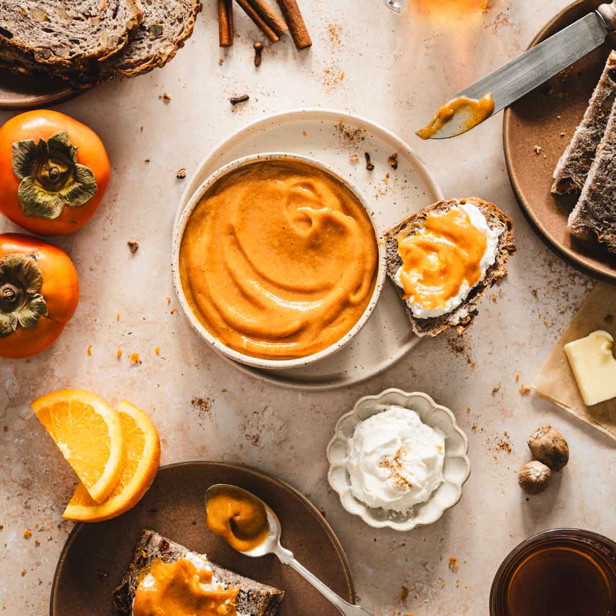 Spiced Persimmon Butter Recipe