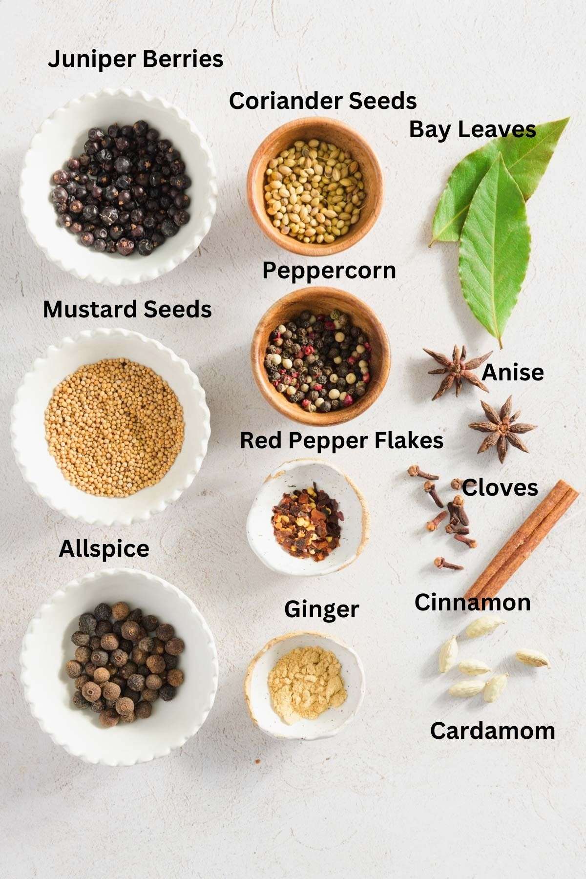 pickling spice with ingredient descriptions
