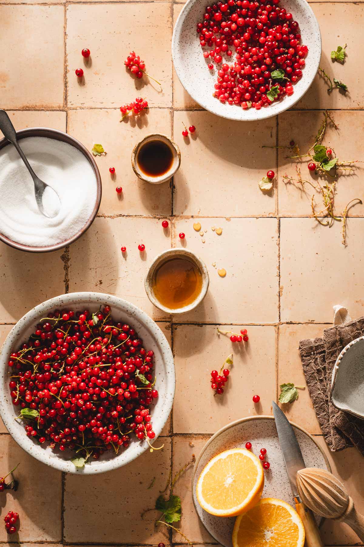 ing to make redcurrant jam