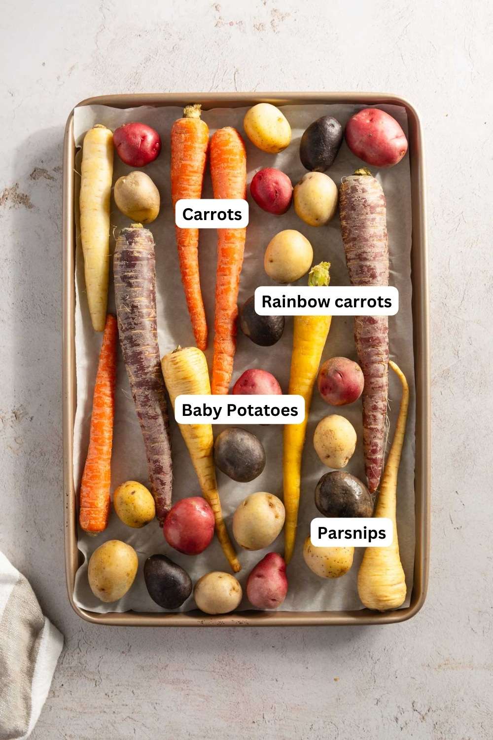 Roasted Veggies Ingredients