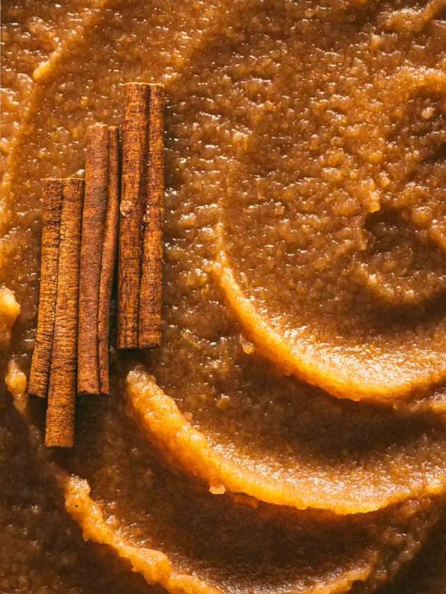 apple butter closeup