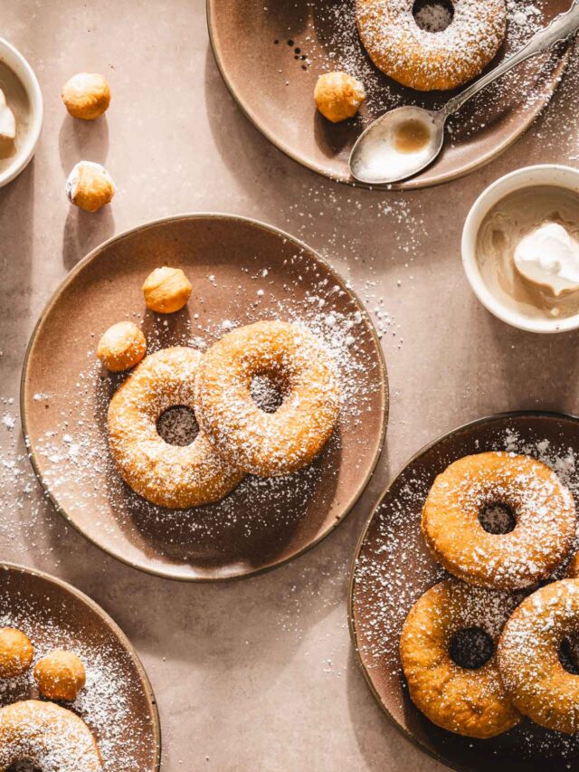 close up of oponki on serving plates